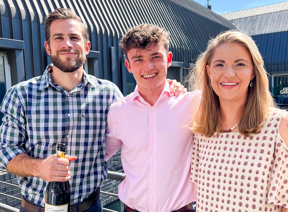 SUCCESS IS FELT IN THE ROOM